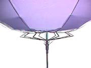 24"X8K AUTO OPEN FIBER GLASS + WIND PROOF PATENTED STICK UMBRELLA.